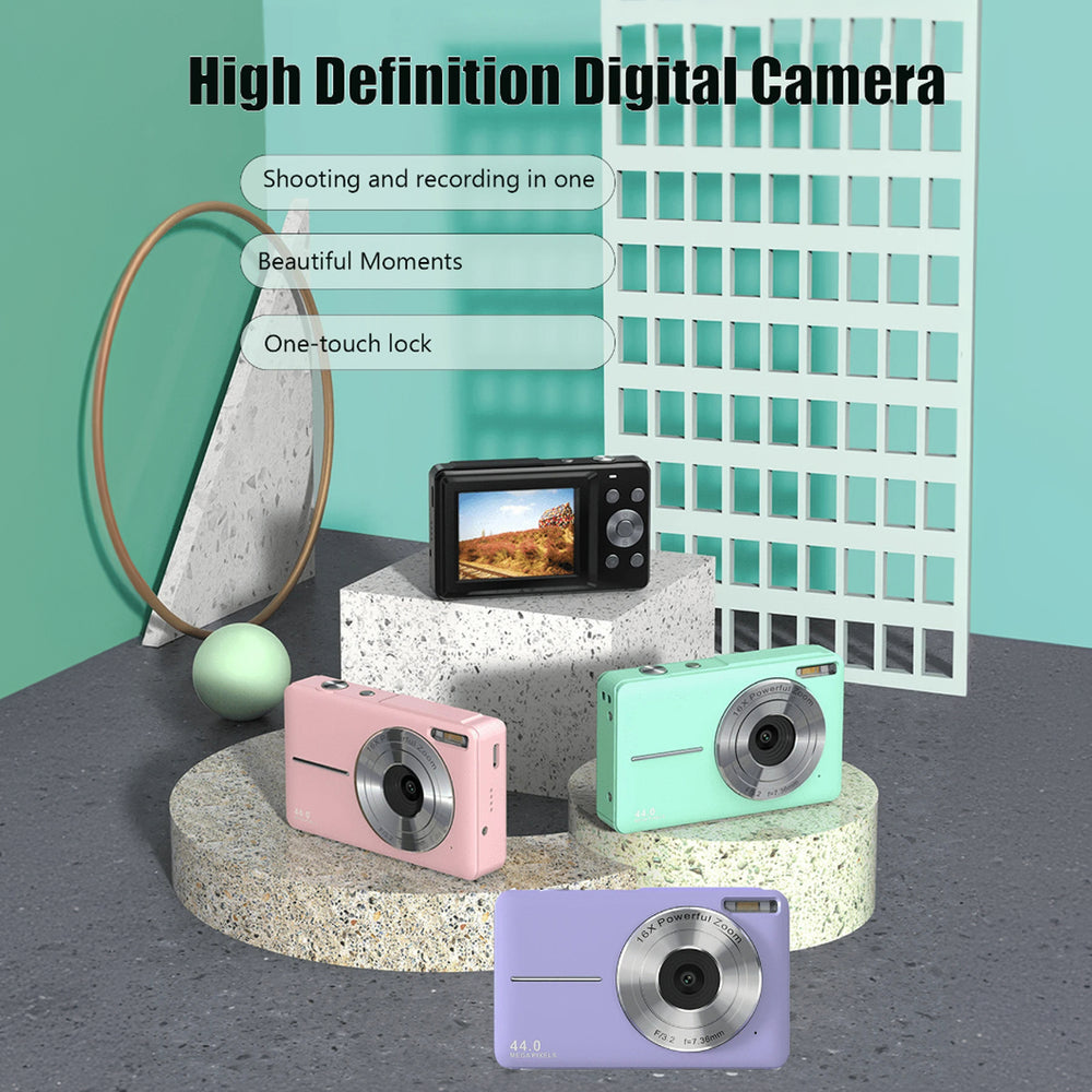 HD Mini Digital Camera - Ideal Entry-Level Gift, Perfect for Christmas and Birthdays