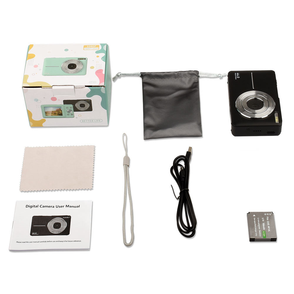 HD Mini Digital Camera - Ideal Entry-Level Gift, Perfect for Christmas and Birthdays